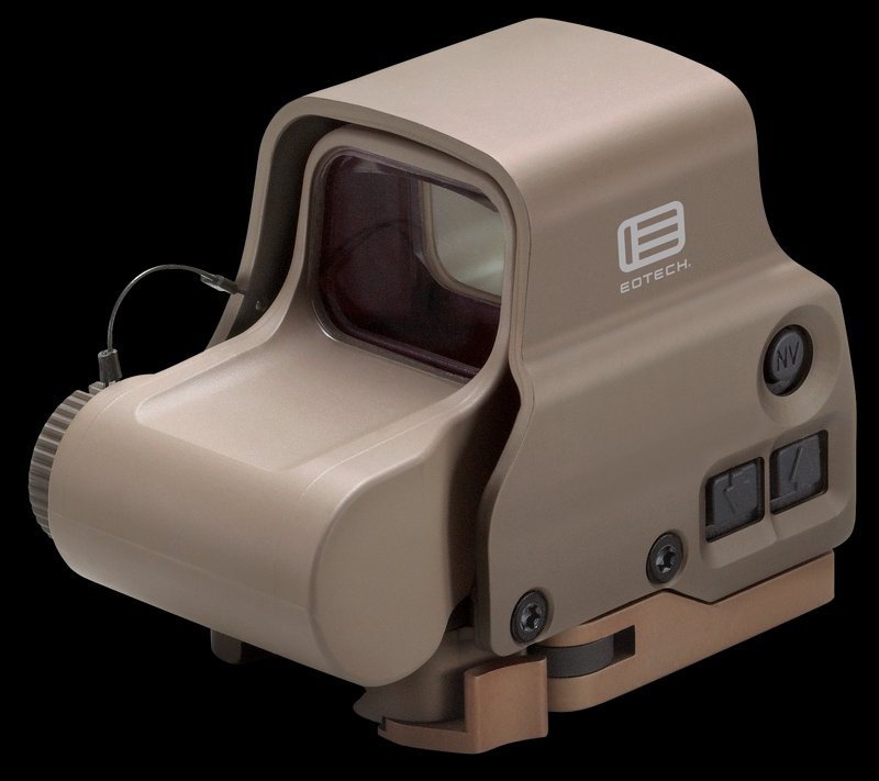 EOTech EXPS Tan Red Dot Sight 1x 30x23mm Objective