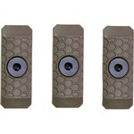 Slate Black Industries M-LOK 1-Slot Rail Cover Polymer Flat Dark Earth 3PK