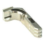 Cross Armory Extended Magazine Catch for Glock Gen 1-3, Silver 7075-T6