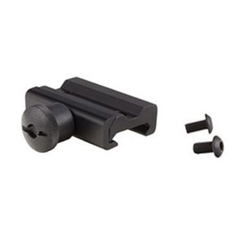 TRIJICON Compact ACOG Low Picatinny Mount w/Colt Knob (Quick-Release), Matte Black - Low