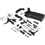 CMMG S5CA642 Zeroed Lower Parts Kit Black Grip, Ambi Safety & Mag Catch, Mil-Spec Trigger, Fits AR-Platform/Mk4