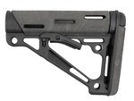 Hogue AR15/M16 OverMold Collapsible Buttstock for Comm. Buffer Tubes