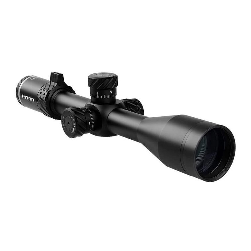 Riton 3P318LFI23 3 Primal Black 3-18x50 FFP Illuminated LRH 30mm Scope