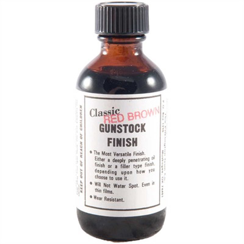 Pilkington Classic Gunstock Finish Red Brown Oil Finish 2 oz