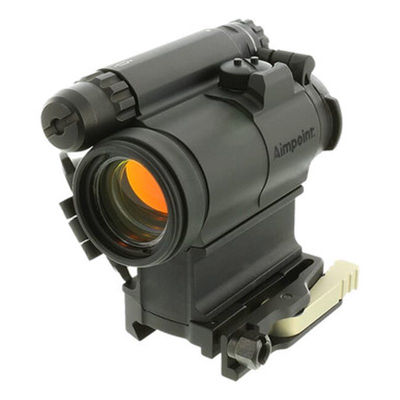 Aimpoint CompM5 Red Dot Sight 30mm Tube 1x 2 MOA Dot Picatinny Mount with LRP 39mm Spacer Matte Black