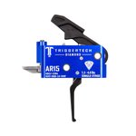 TriggerTech AR-15 Diamond Flat Admiral Blue/Black Single Stage Trigger AR0-SAB-14-NNF