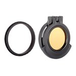 Tenebraex Amber Objective Flip Cover with Adapter Ring for Kahles K312i 3-12x50