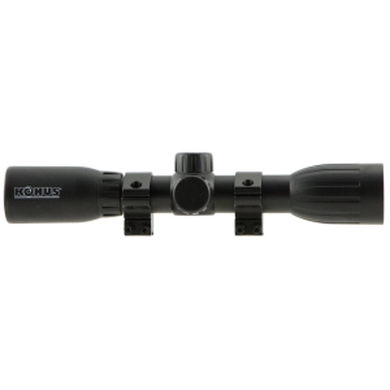 Konus KonusFire 4x32 Riflescope 30/30 Reticle Compact Matte Black
