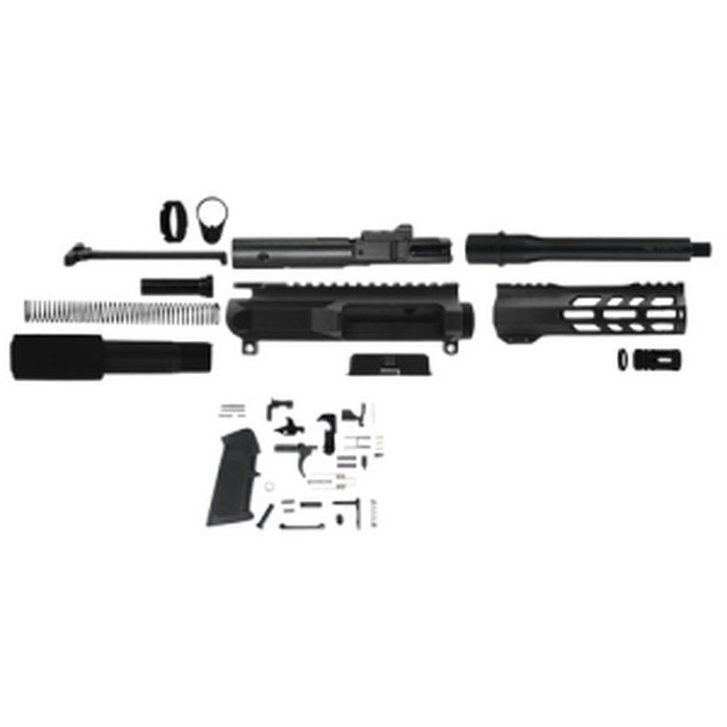 TACFIRE AR Build Kit 9mm 7.5" Barrel Black for AR Platform
