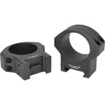 Warne HyperLite 34mm Medium Scope Rings Matte Black MagnaFusion Alloy, Pair, 2.51 oz, MPN 8521M.