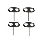 ProMag PM016B AR-15/Mini-14 Magazine Clamp Polymer Black 4Pk