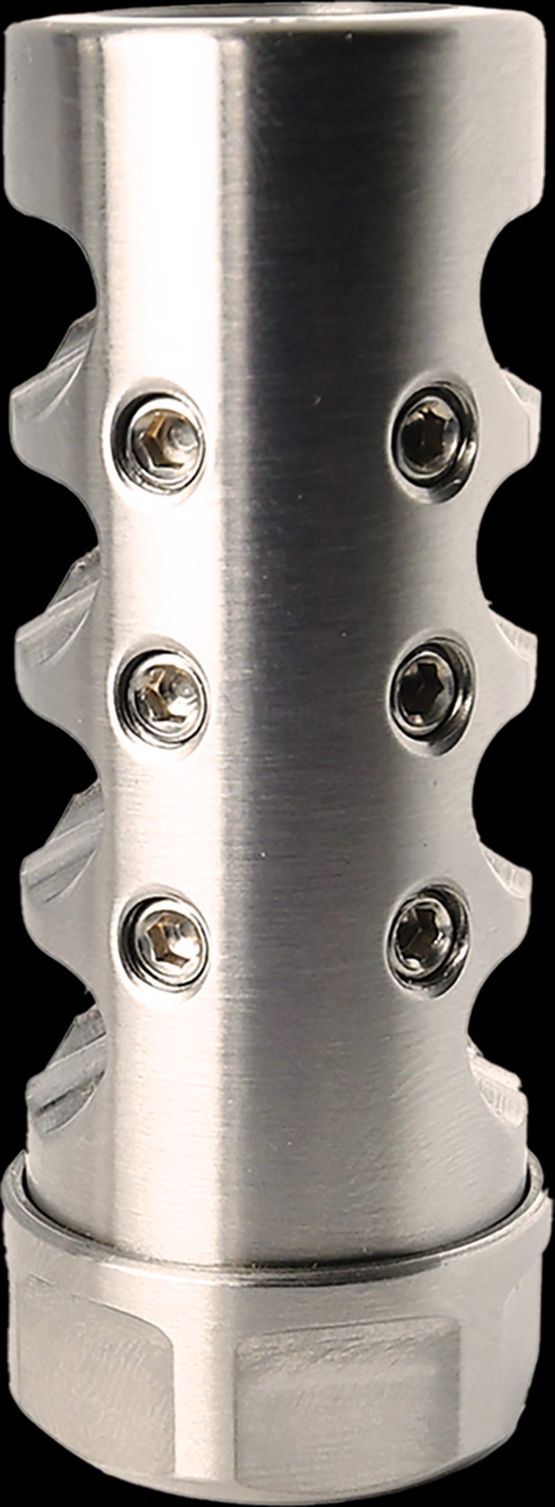 American Precision Arms Gen 4 Little Bastard Self-Timing Stainless Muzzle Brake 6mm 5/8x24 G4L5860S