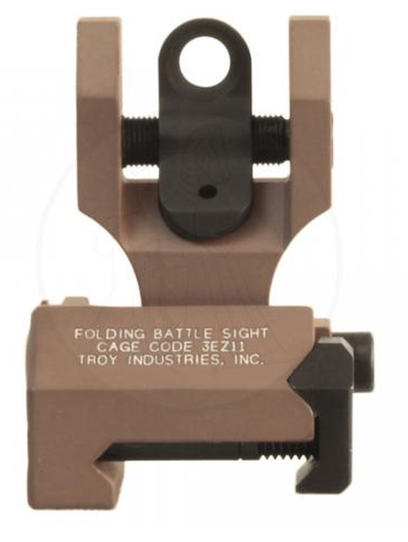 Troy Rear Folding BattleSight, FDE - SSIG-FBS-R0FT-00