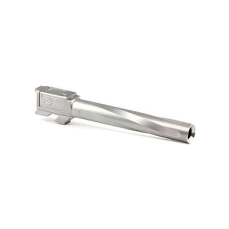 Zaffiri Precision Flush and Crown Barrel for Glock 19 Gen 1-4 9mm Stainless