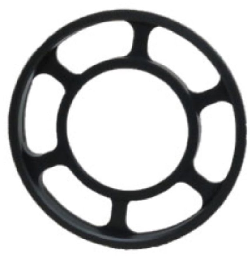 March Scopes Large Middle Focus Rifle Scope Wheel 3.5 Inch Black