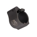 Superlative Arms Solid Set Screw Direct Impingement Adjustable Gas Block 0.875" x 1", Black