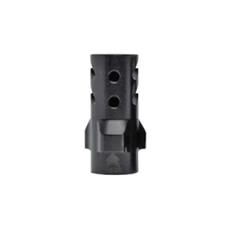 Angstadt Arms 3 Lug 9mm Dual Chevron Brake 1/2x28 Muzzle Brake