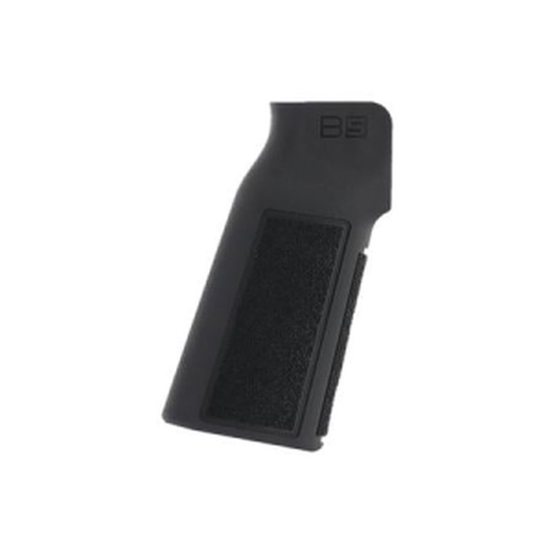 B5 Systems Type 22 P-Grip Black Aggressive Textured Polymer, Increased Vertical Grip Angle with No Backstrap, Fits AR-Platform