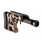 MDT Skeleton Adjustable Carbine Stock w/ Cheek Riser 9.75in FDE