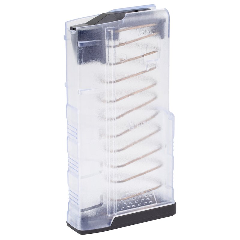 Mission First Tactical Extreme Duty AR-10 Magazine 20-Round 7.62x51 NATO Translucent