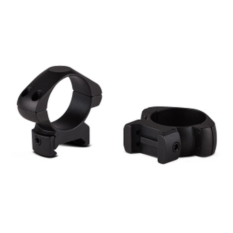 Konus 2-Piece Steel Riflescope Rings 30mm Medium - Matte Black