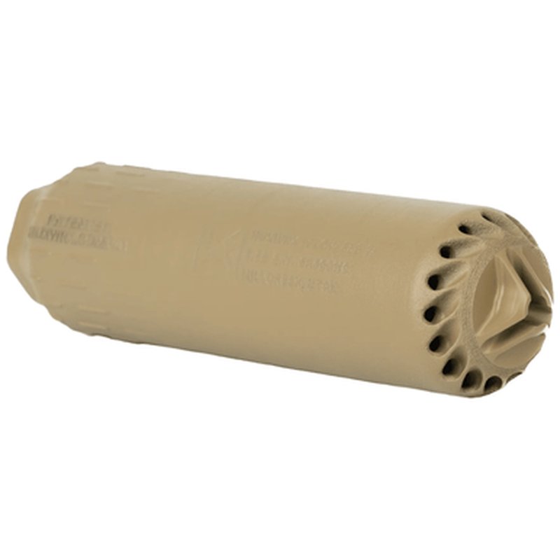 HUXWRX Flow 556 Suppressor 5.56 NATO FDE Finish