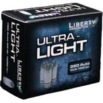 Ultra-Light Ammunition .380 ACP 50gr Copper Mono Frag HP 20/rd