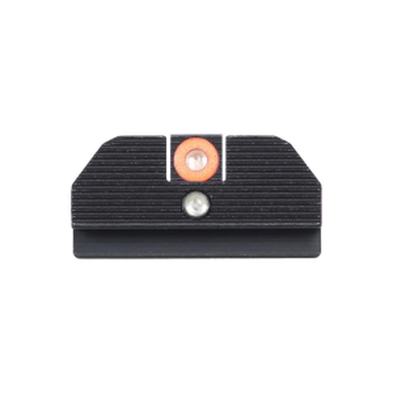 Night Fision Accur8 Glock Night Sight Set GLK-001-015-OGZG Orange Front Ring