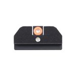 Night Fision Accur8 Glock Night Sight Set GLK-001-015-OGZG Orange Front Ring