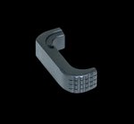 Timber Creek Glock Extended Magazine Release Gen4 Gen5 Black Aluminum GLEMRBL