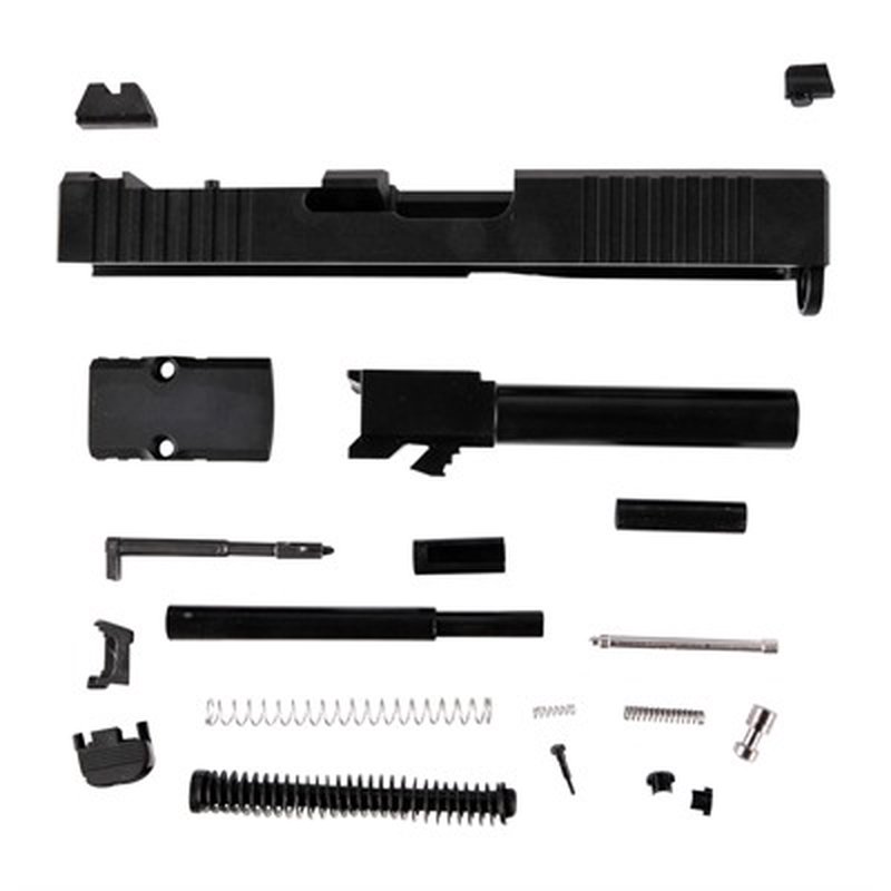 Brownells Brown RMR Cut Window Slide Build Kit for Glock 19 Gen 3