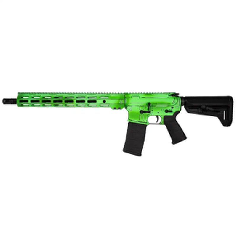 Shark Coast Anime AR-CA Comp 5.56 Green 16 Inch Barrel AR-15 Rifle