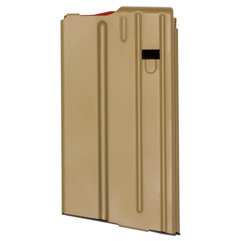 DURAMAG SR25 Pattern AR-10 Magazine 20-Round .308/6.8x51 FDE Stainless