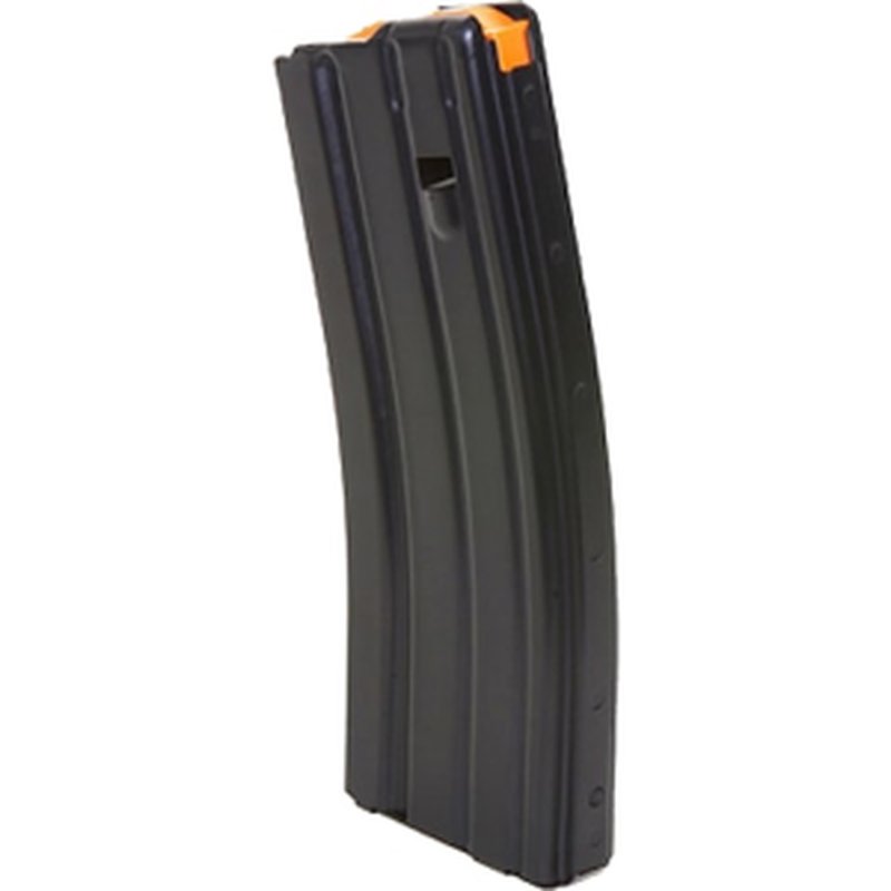 Ruger AR-556/SR-556 30-Round Magazine, Stainless Steel, Black, .223 Rem/5.56 NATO, Fits AR-15 Platform.