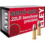 Eley Precision 22LR 40gr Semi Auto Benchrest Ammunition 50 Pack