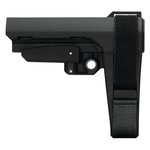 SB Tactical SBA3 Adjustable Pistol Stabilizing Brace 5-Position Black Quick-Detach Sling Socket SBA3X-01-SB