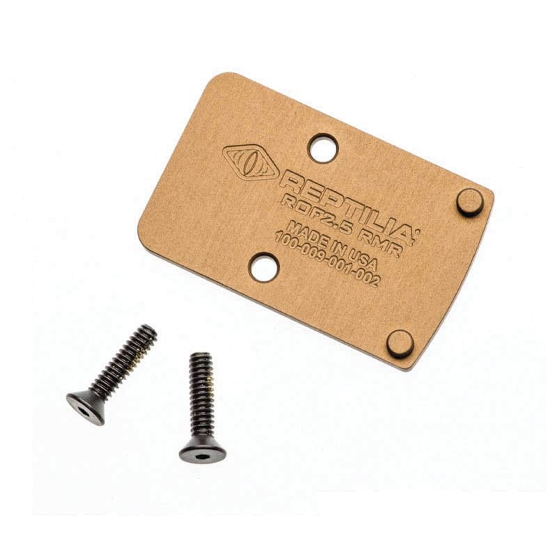 Reptilia LLC ROF Riser Plate 0.09\" - Compact and Reliable Optic Plate - 100-084