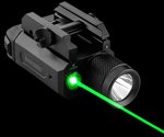 Alliance Consumer Group Rail-Mount Light IPRMLT0002 with Green Laser, 600 Lumens