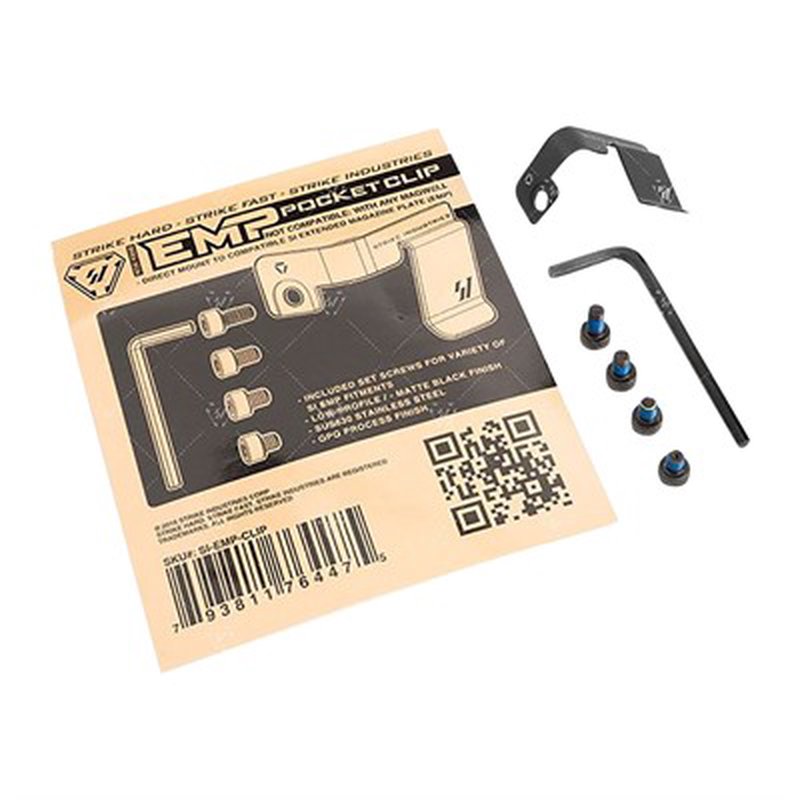 Strike Industries EMP Pocket Clip Left-Hand Spare Magazine Clip
