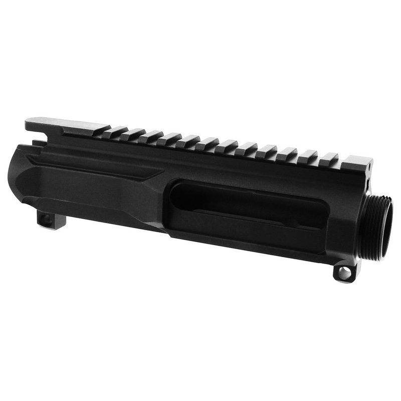 TacFire Slick Side Billet Stripped Upper Receiver, Black