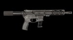 Bersa Bar9 9mm AR-Style Carbine 8 Inch Barrel Black Hard Coat Anodized