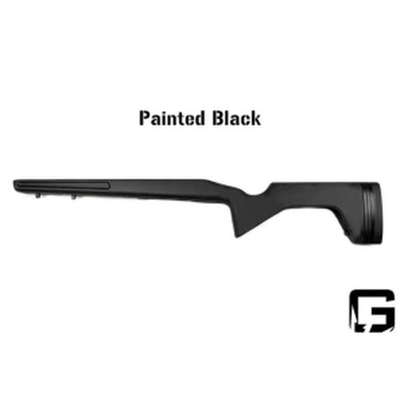 Trekker Rifle Stock - Trekker Short Action Right Hand Rifle Stock Painted Black