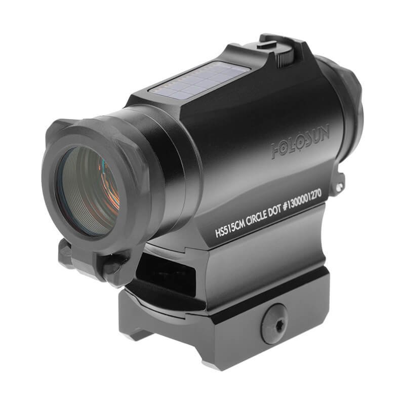 Holosun HS515CM Micro Red Dot Sight 2 MOA Dot 65 MOA Circle Solar Shake Awake