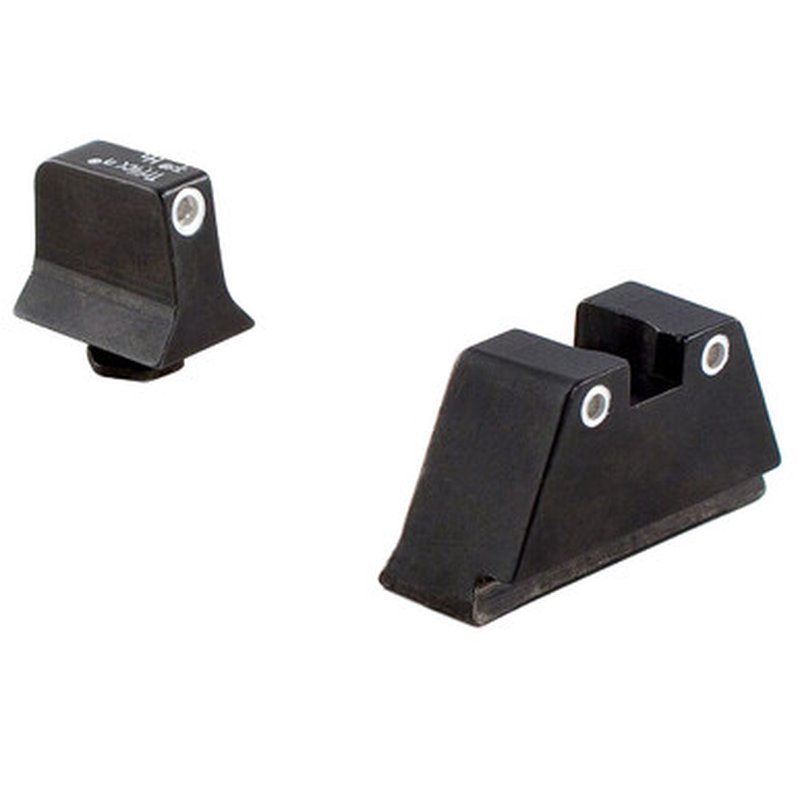 Trijicon Bright & Tough Front & Rear Suppressor Night Sight Set for Glock 20/21/29 Pistols - 600689