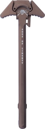 Sons of Liberty Gun Works Liberty Ambidextrous Charging Handle 5.56mm Anodized Tan
