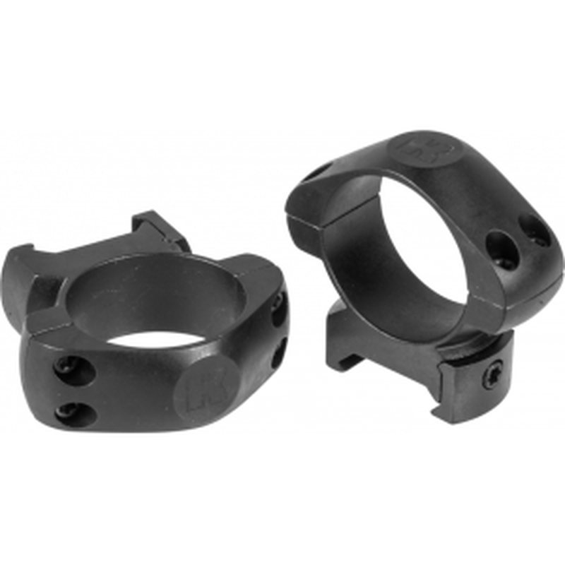 Konus 7404 Scope Ring Set For Rifle Picatinny/Weaver Medium 30mm Tube Matte Black Steel 0 MOA
