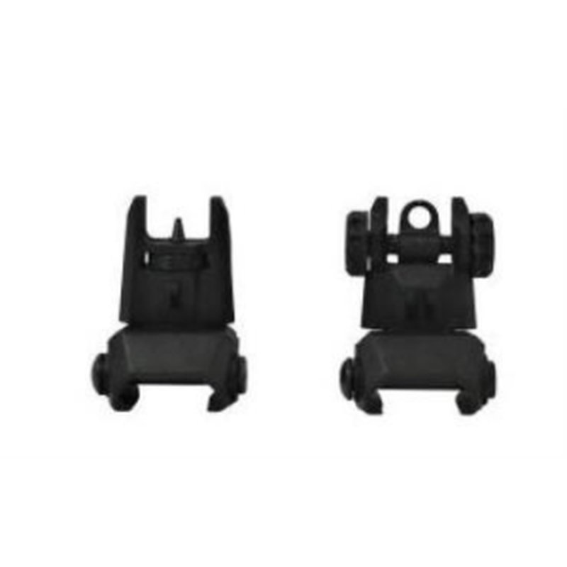 ATI Tactical Flip Up Front & Rear Back Up Sight - Polymer