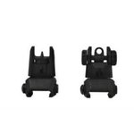 ATI Tactical Flip Up Front & Rear Back Up Sight - Polymer