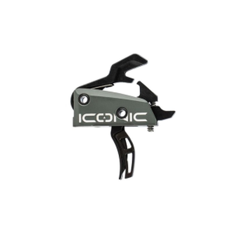 Rise Armament Iconic 2-Stage 3lb Trigger w/ Anti-Walk Pins - Green - APRH101777C
