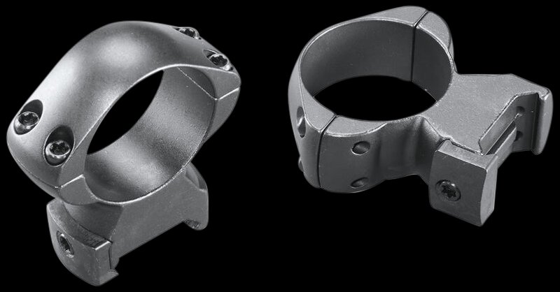 Weaver Mounts Grand Slam 30mm Top Mount Scope Rings Low Steel Matte Black 49310